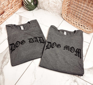 Dog Mom & Dog Dad Matching Streetwear Tee