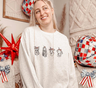 Bandana Doggies USA Sweatshirt