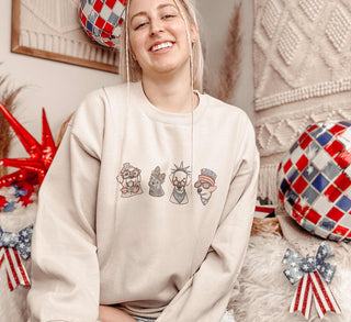 Patriotic Doggies USA Sweatshirt