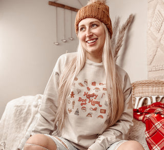 Merry Dog Mom Christmas Sweatshirt