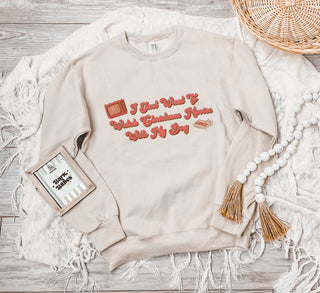 I Just Want To Watch Christmas Movies Sweatshirt