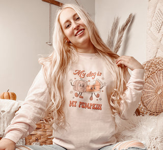 My Dog Is My Pumpkin Fall Sweatshirt