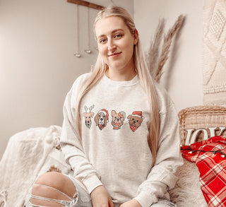 Jolly Christmas Doggies Sweatshirt