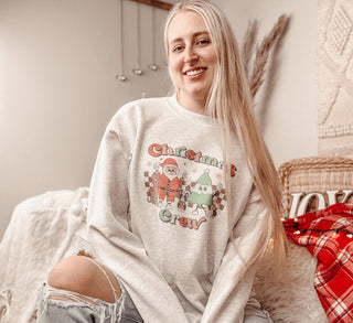 Christmas Crew Dog Sweatshirt