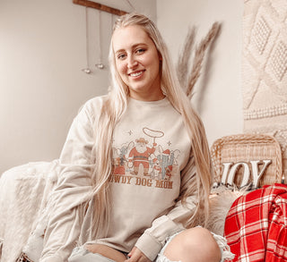 Howdy Dog Mom Christmas Sweatshirt